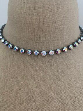 Sabika AB Iridescent Necklace